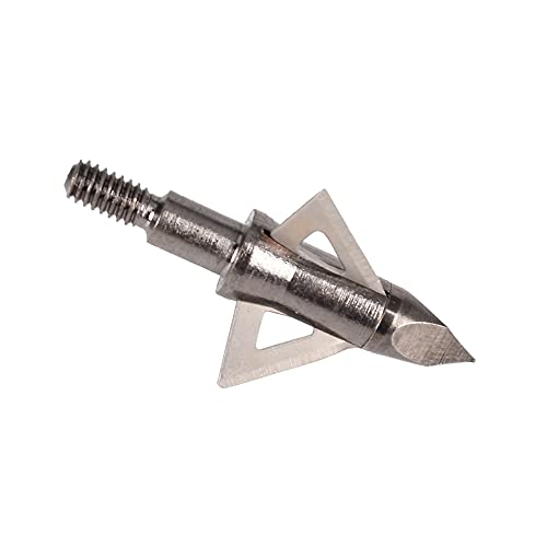 12 Pcs Têtes de Chasse 125 Grains Têtes de Flèches à Visser pour Arbalète
