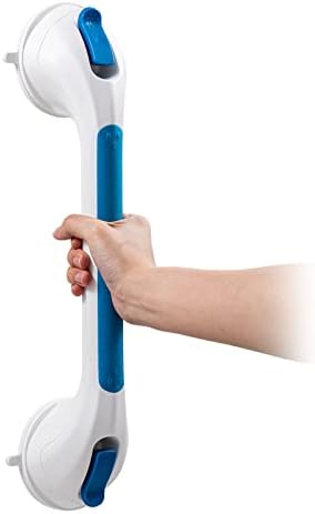Poignée Ventouse pour Salle de Bain, 43 CM Barres d'appui de Douche Forte Prise pour handicapé
