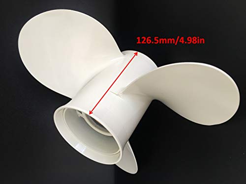 Hélice en aluminium bateau replaces Yamaha Outboard 40HP 50HP 55HP 60HP Motors