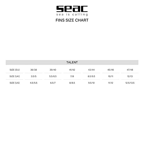 Palmes Demi-Longues Seac Talent
