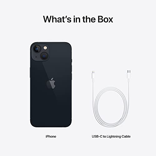 Apple iPhone 13, 128Go, Minuit (Reconditionné)
