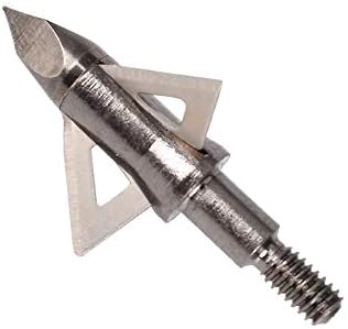12 Pcs Têtes de Chasse 125 Grains Têtes de Flèches à Visser pour Arbalète