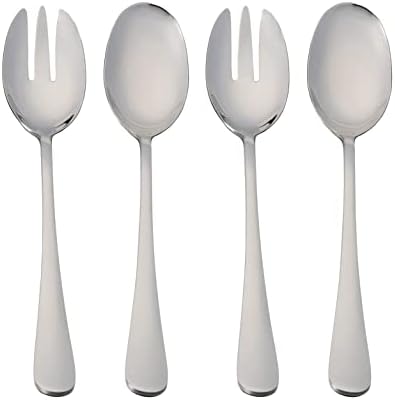 12 cuillères à Moka 10,3x2,2 cm en Acier Inoxydable Hautement Poli