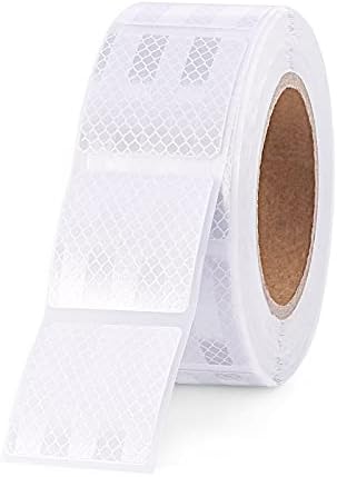 XFXIA Ruban Réfléchissant Jaune et Rouge 10m x 5cm