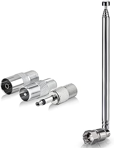 Antenne Radio FM Intérieure Télescopique Bingfu - 75 Ohm