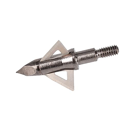 12 Pcs Têtes de Chasse 125 Grains Têtes de Flèches à Visser pour Arbalète
