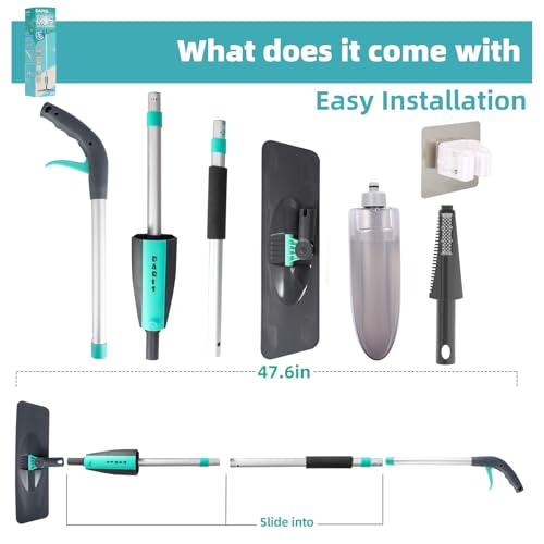 Balai Lave Sol avec Vaporisateur