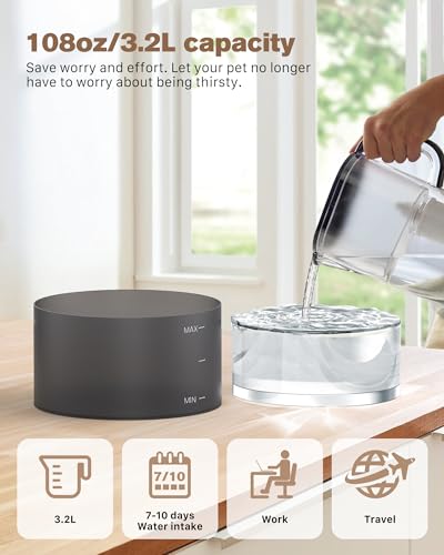Fontaine a Eau Chat et chien - 3,2L