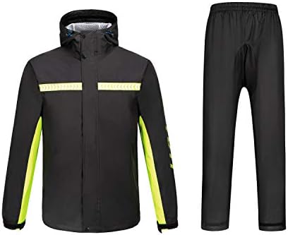 Ynport Crefreak - Combinaison imperméable à Capuche - Extérieur Homme/Femme - Étanche à l'eau de Pluie -Camouflage