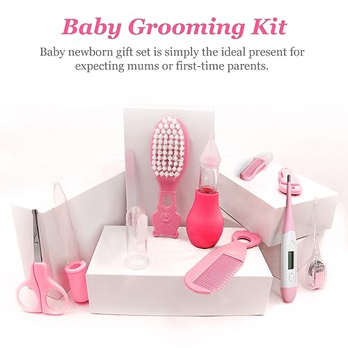 11pcs Trousse de Soin Bébé Accessoire de Soins De Bébé-Portable