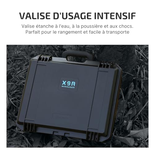 OLIGHT X9R MARAUDER Lampe de Poche Super Puissante 25000 Lumens 630 M