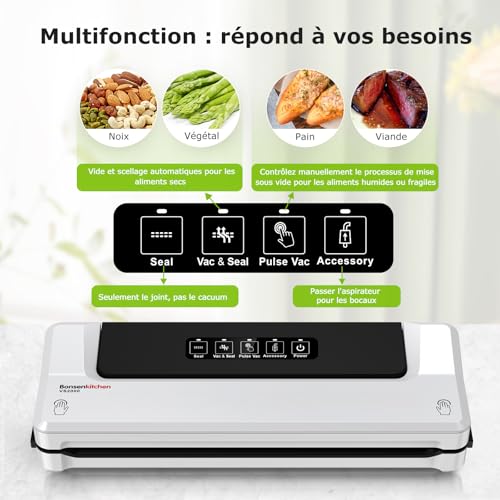 Machine Sous Vide Alimentaire 4 en 1