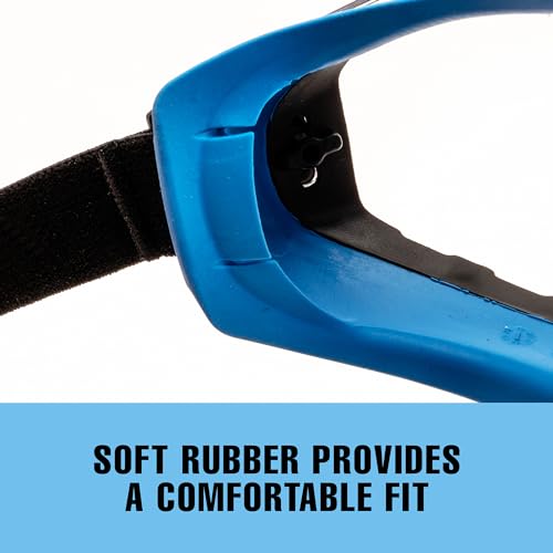 SolidWork SOLID. Lunette de protection travail parfaitement ajustées | Lunettes de protection anti-poussière avec ajustement universel | surlunettes de protection | Oculaire résistant aux rayures