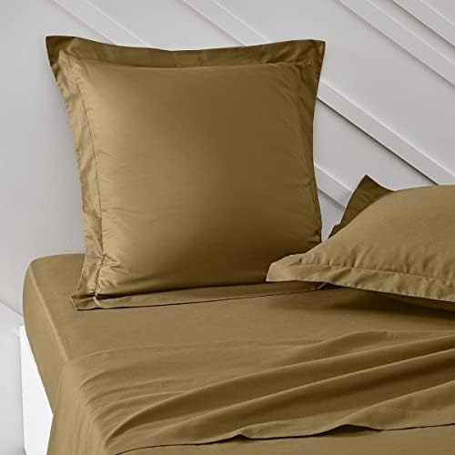 Lot de 2 Taies d'oreillers 63X63 cm 100% Coton Uni