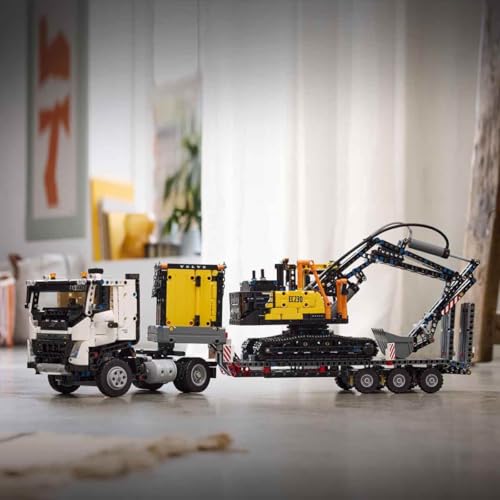 LEGO Technic Camion Volvo FMX et Pelleteuse électrique EC230, 42175 pièces