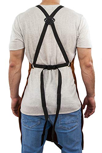 Tablier de Soudeur DIMWELD en Cuir - Protection et Praticité