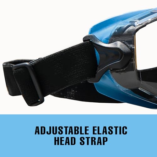 SolidWork SOLID. Lunette de protection travail parfaitement ajustées | Lunettes de protection anti-poussière avec ajustement universel | surlunettes de protection | Oculaire résistant aux rayures