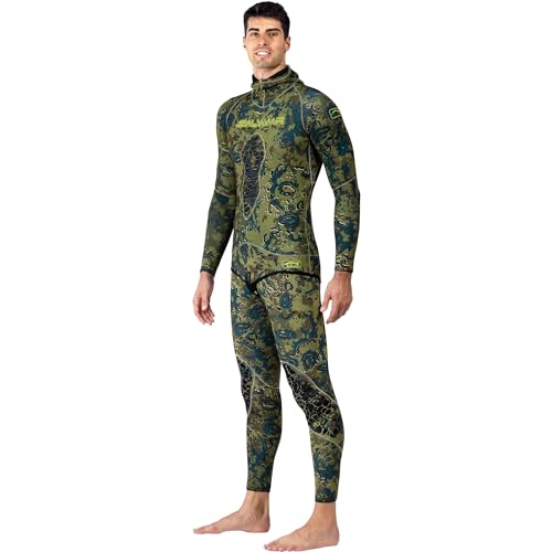 Tenue de plongé sous marine kaki