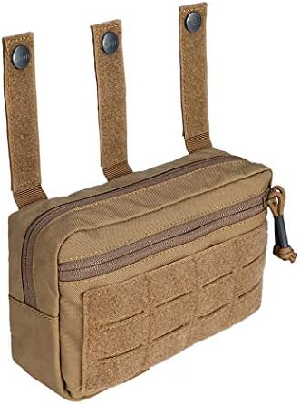 Sac de Transport Tactique Molle Sub Abdominal avec Crochet et Boucle pour Gilet
