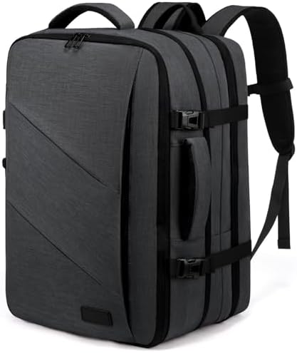 Sac à Dos Voyage Cabine Avion 40L Grand Bagage à Main Antivol Sac à Dos Ordinateur