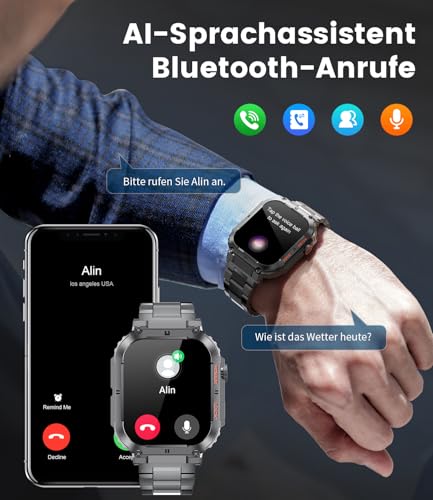 LIGE Montre Connectée Homme avec Appel
