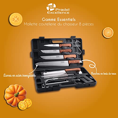 Mallette Coutellerie du Chasseur Essentiels 8 Pièces