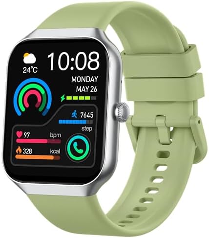 Montre Connectée Homme Femme, 1.96