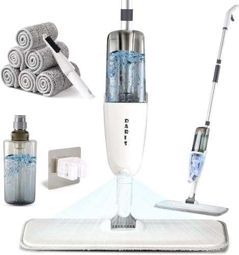 Balai Lave Sol avec Vaporisateur