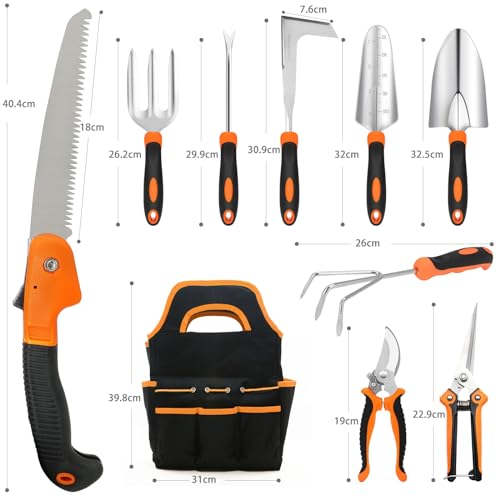 Ensemble d'Outils de Jardinage 10 Pièces