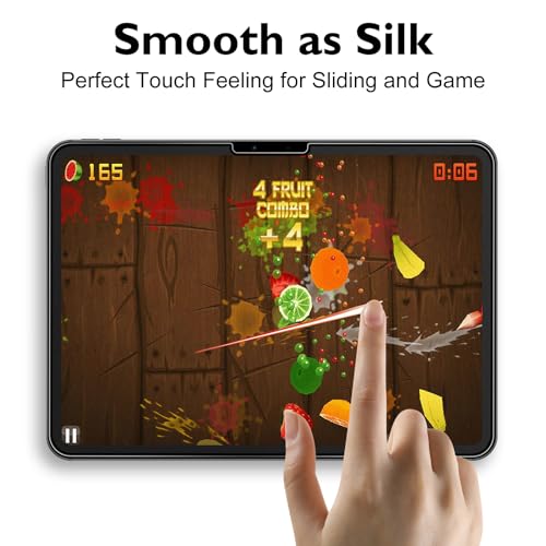 Verre Trempé Mat pour iPad Pro 13 Pouces 2024 M4, 9H Vitre Protection D'écran Mate et Protection Caméra, Anti-Reflet et Anti-Traces de Doigts, avec Outil d'Installation Facile, Lot de 2