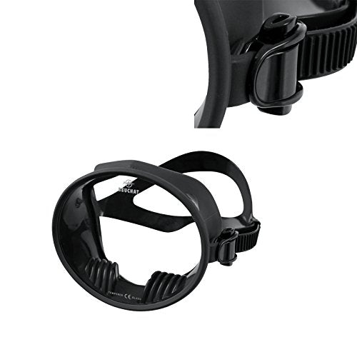 Masque de plongé sous marine BEUCHAT - Silicone Noir