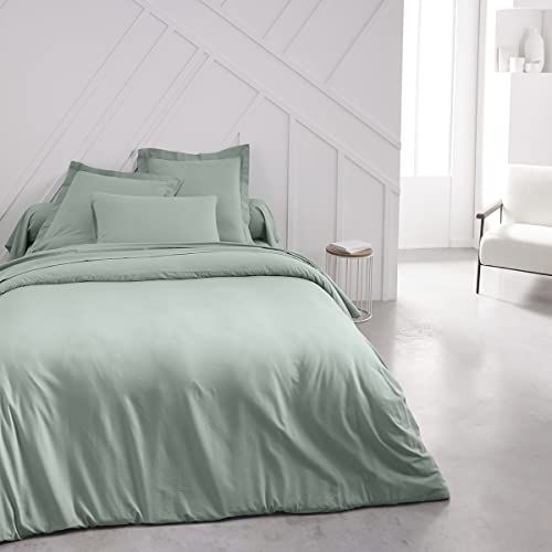 Lot de 2 Taies d'oreillers 63X63 cm 100% Coton Uni