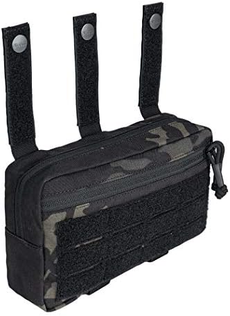 Sac de Transport Tactique Molle Sub Abdominal avec Crochet et Boucle pour Gilet