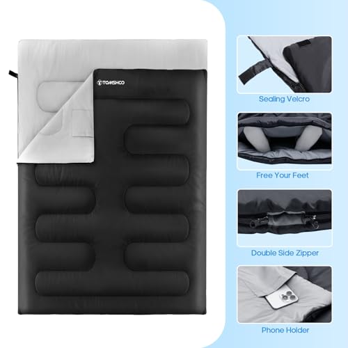 Sac de Couchage Double 230×160cm
