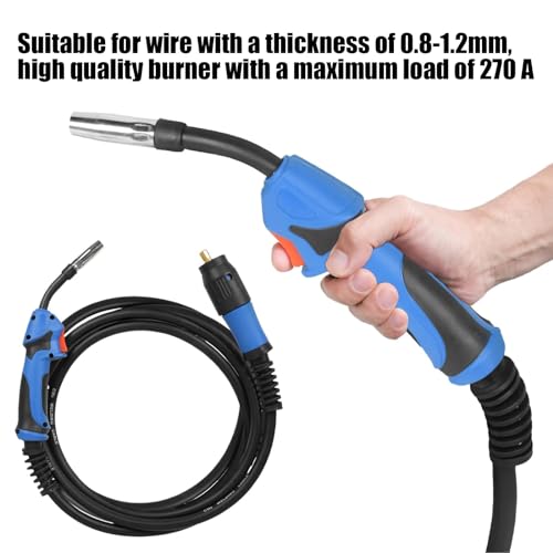 Torche de Soudage MIG MAG MB15 AK - 5 mètres avec Connexion EURO