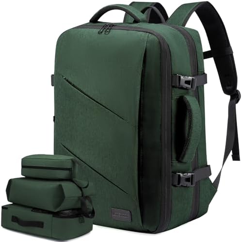 Sac à Dos Voyage Cabine Avion 40L Grand Bagage à Main Antivol Sac à Dos Ordinateur