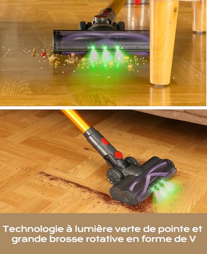 Aspirateur Balai sans Fil VACTechPro V15