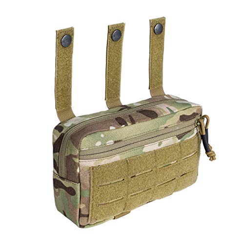 Sac de Transport Tactique Molle Sub Abdominal avec Crochet et Boucle pour Gilet