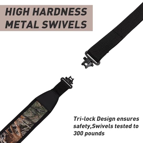 Sangle de Fusil à Deux Points BOOSTEADY avec Émerillon