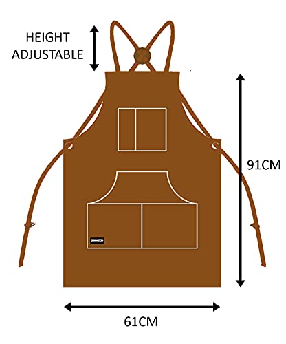 Tablier de Soudeur DIMWELD en Cuir - Protection et Praticité