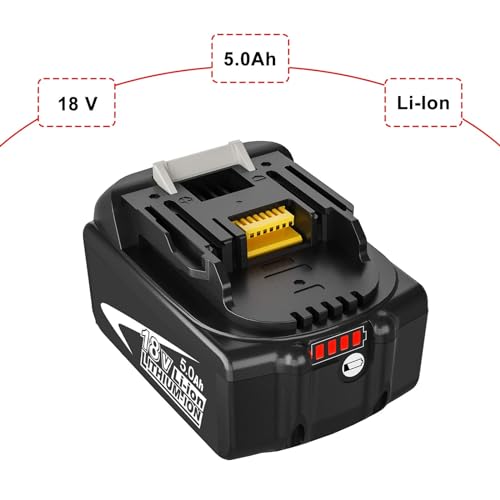 Batterie de Rechange pour Makita 6 AH(Pack de 4)