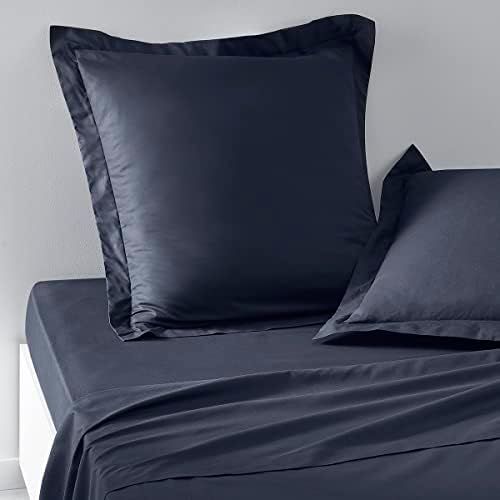 Lot de 2 Taies d'oreillers 63X63 cm 100% Coton Uni