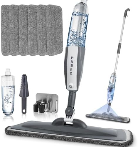 Balai Lave Sol avec Vaporisateur