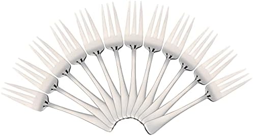 12 cuillères à Moka 10,3x2,2 cm en Acier Inoxydable Hautement Poli