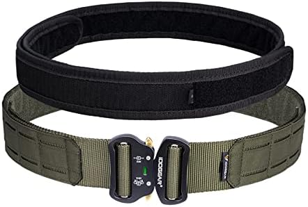 Ceinture Tactique Molle de 2 Pouces avec Ceinture Intérieure