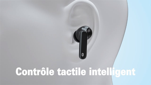 Bluetooth 5.3 sans Fil avec Réduction Antibruit