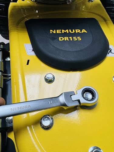 Nemura Coffret de 12 Clés à Cliquet Articulées