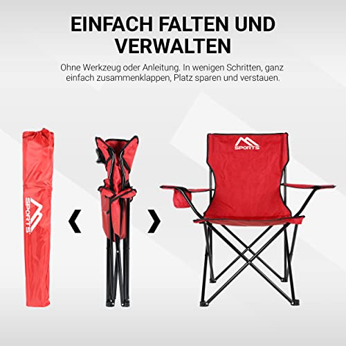 Lot de 2 chaises de camping