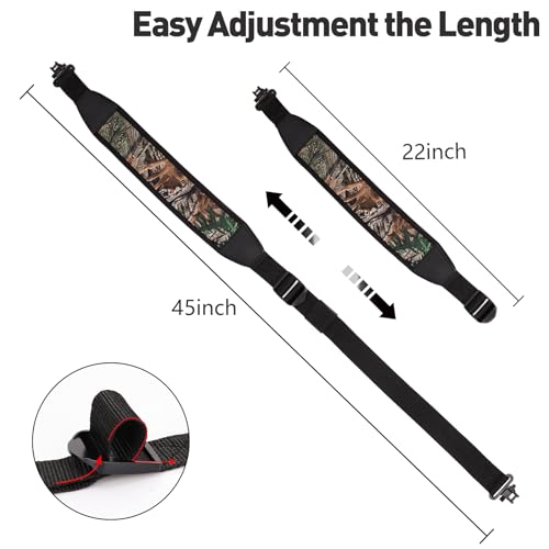 Sangle de Fusil à Deux Points BOOSTEADY avec Émerillon