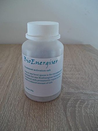 Sel activateur pour Hydrosana, Bioenergiser Detox Spa, Ion Cleanser et autres bains de pieds. 100g